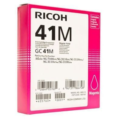Ricoh 405763 blækpatron 1 stk Original Standard udbytte Magenta