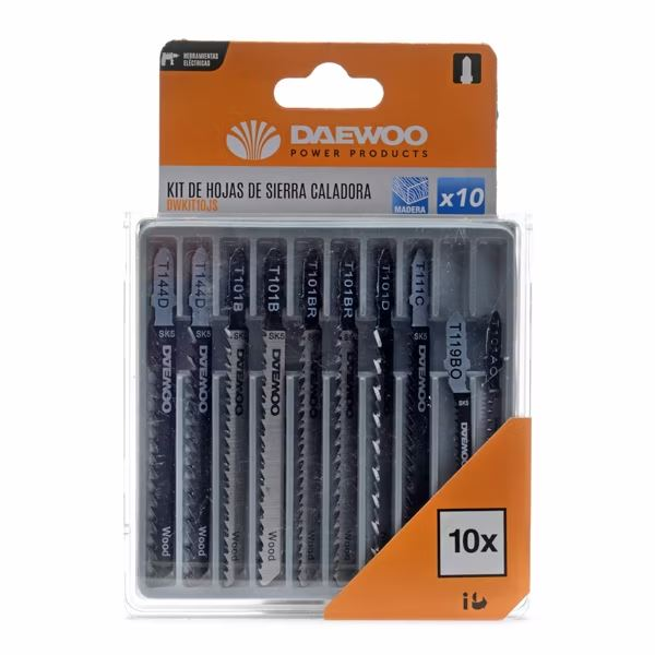 Daewoo DWKIT10JS dekopírfűrészlap készlet 10db (DWKIT10JS)