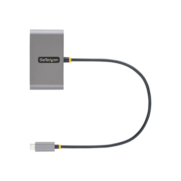 StarTech.com 5G2A2CPDB-USB-C-HUB interface hub USB 3.2 Gen 1 (3.1 Gen 1) Type-C 5000 Mbit/s Grå
