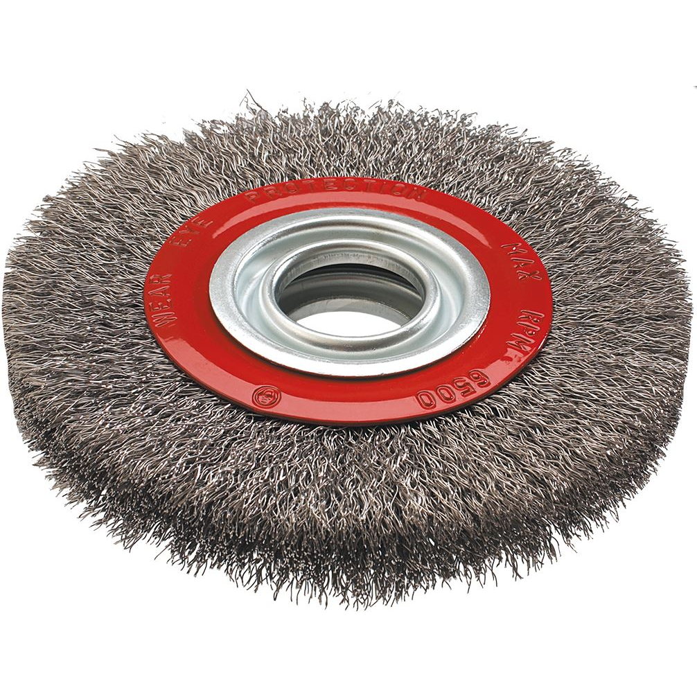 Drótkefe 125 x 20 mm Inox (57H592)