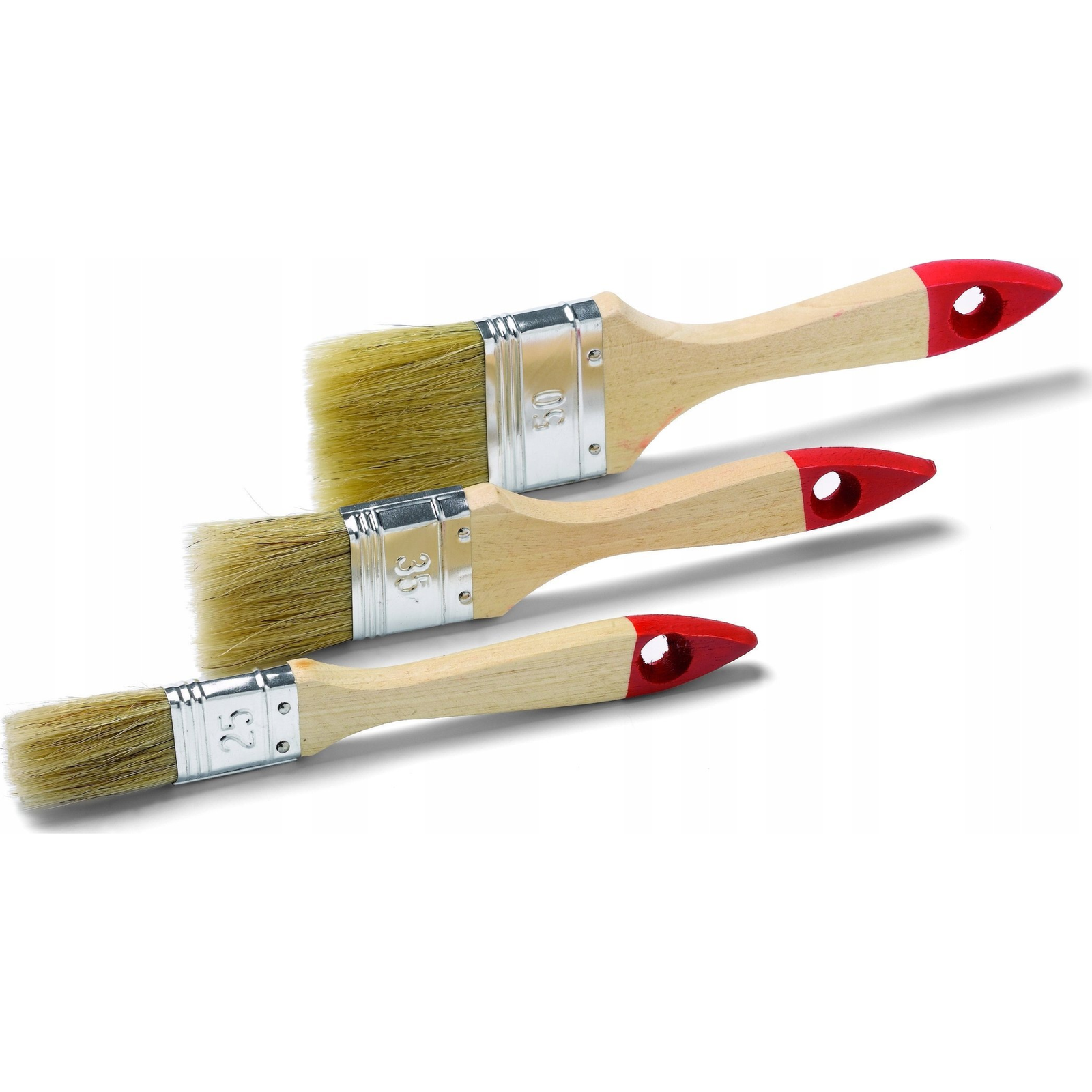 Schuller 70395 3 YES Flatbrush M Set Laposecset Szett, 3db-os 25,35,50 mm (SCHU-70395)