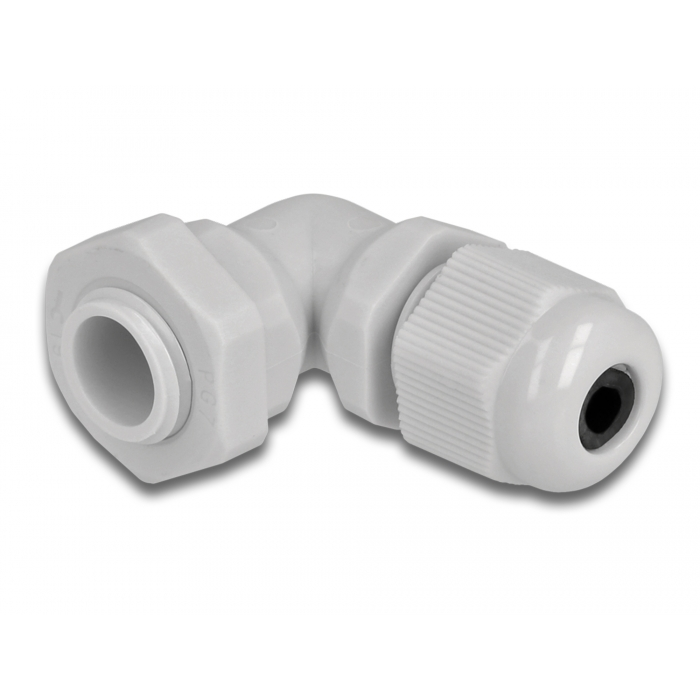 Delock Kábel tömszelence PG7 90 hajlított szürke (60293) (60293)