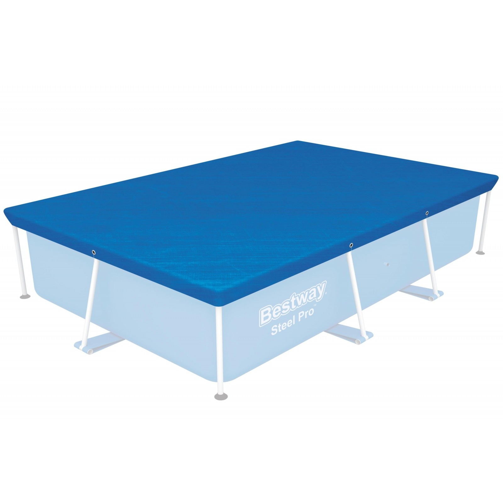Bestway 58105 Flowclear Pool takaró 259 x 170cm medencéhez (58105)