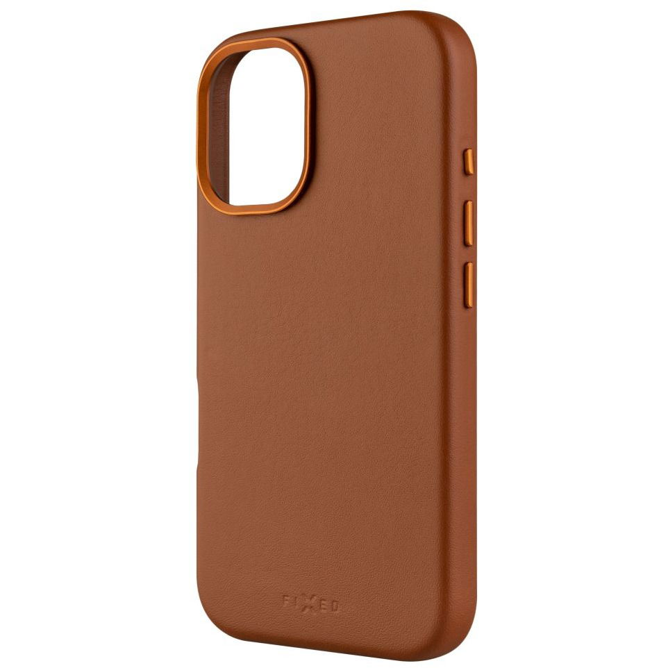 FIXED MagLeather Apple iPhone 16 MagSafe barna tok (FIXLM-1400-BRW)