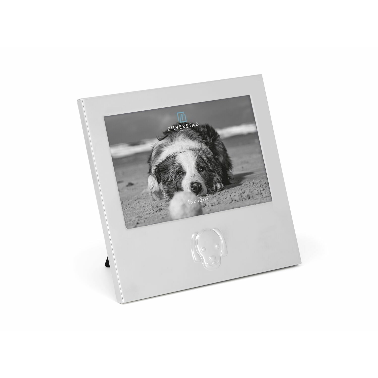 Zilverstad 6916231 Hund 17,2x15,9 Képkeret - Ezüst (6916231)