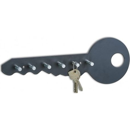  Zeller Zeller, Wieszak na klucze, metal, czarny