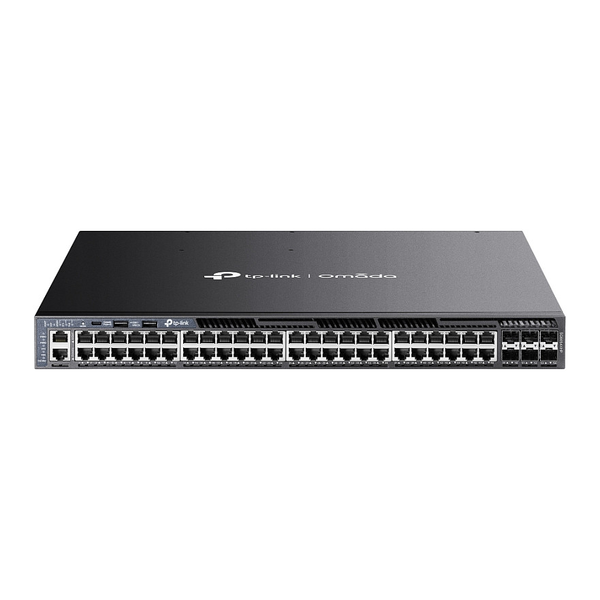 TP-Link Omada SG6654XHP netværksswitch Administreret L3 Gigabit Ethernet (10/100/1000) Strøm over Ethernet (PoE) 1U Sort