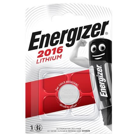 Energizer gombelem 3V CR2016 1db (E301021801) (E301021801)
