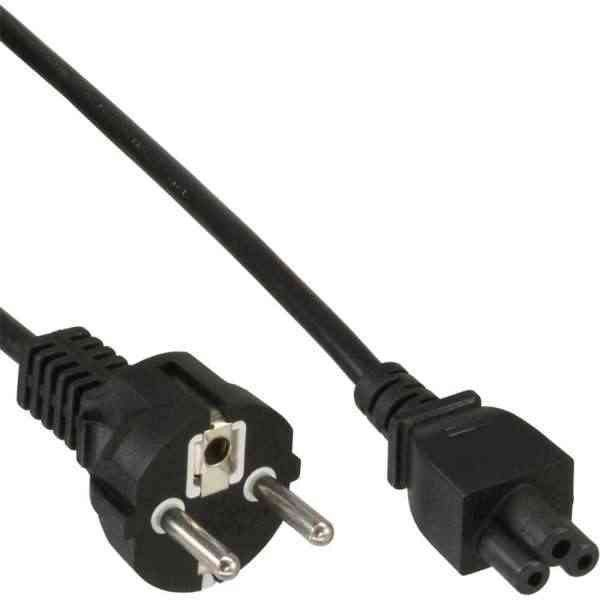 InLine 4043718088461 cavo di alimentazione Nero 10 m CEE7/7 Accoppiatore C5
