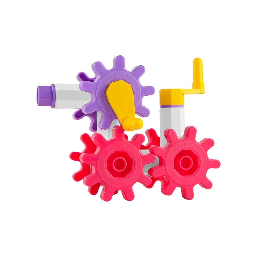 Korbo Animals 18 darabos építőjáték készlet (R1408)