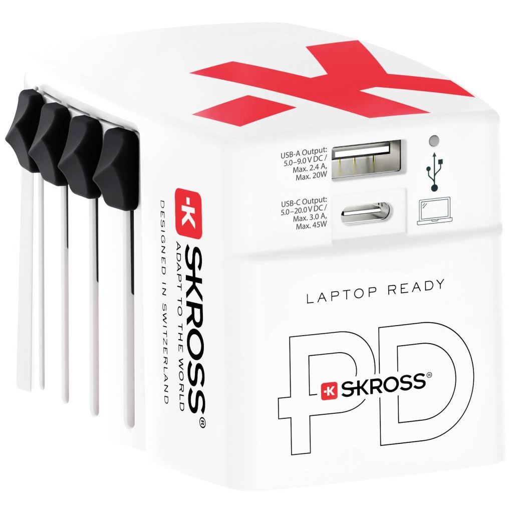 SKROSS AC45PD utazó adapter (1.302332) (1.302332)