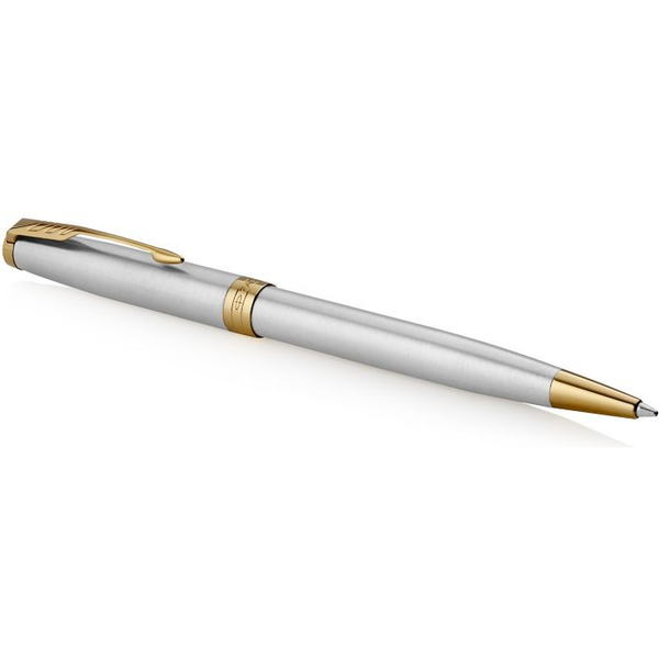 PARKER Kugelschreiber Sonnet Edelstahl                M Schw Geschenkbox