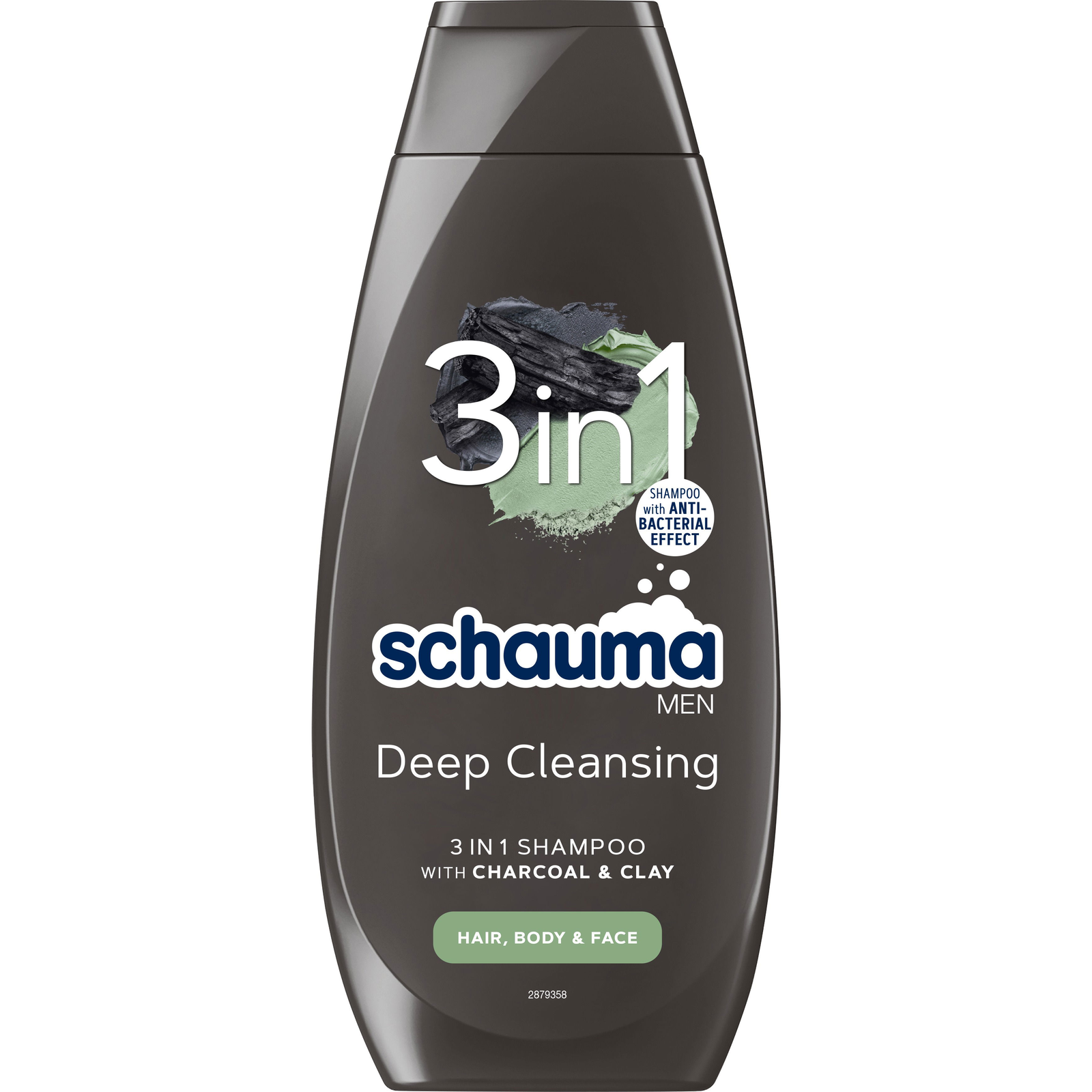 Schwarzkopf Schauma férfi sampon mélytisztító szénnel és agyaggal 400ml (9000101284690)