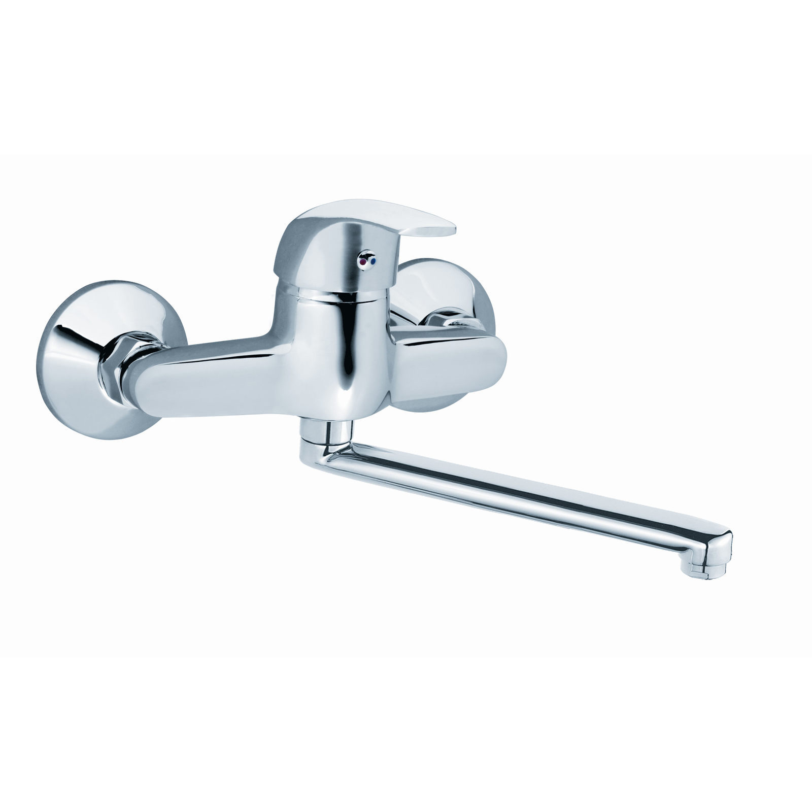 Ferro BVA5 Vasto Mosogató Csaptelep - Forgatható, Egykaros, Ezüst (BVA5)