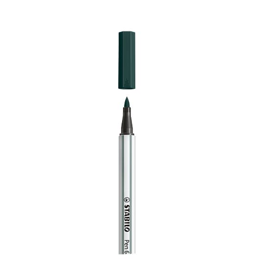 STABILO Pen 68 brush filtpen Grøn 1 stk