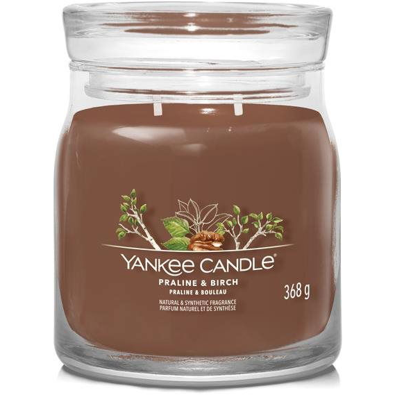 YANKEE CANDLE Signature 2 kanóc Praline &amp; Birch 368 g (5038581129556)