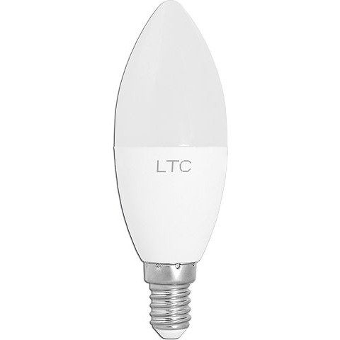 LTC PS Żarówka LTC LED C37 E14 SMD 7W 230V, światło ciepłe białe, 560lm.