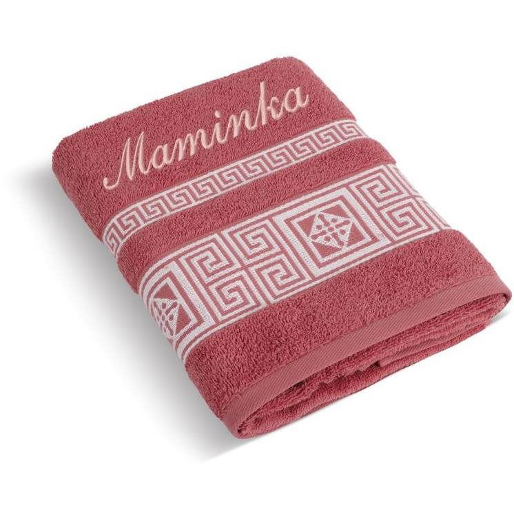 BELLATEX s. r. o. Terry towel 50×100 Greek collection 155/062 with embroidery Mamika (3660)