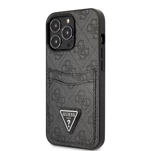Кейс Guess черен GUHCP13LP4TPK за Apple iPhone 13 Pro
