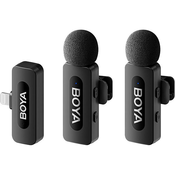 Boya BY-V2 V2.0 iPhone és iPad mikrofon (BY-V2 V2.0)