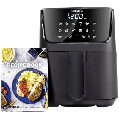 Princess 182031 Sencillo 3,5 L Independiente 1350 W Freidora de aire caliente Negro