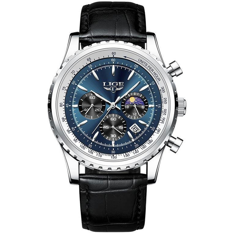 Lige Man 8989-9 silver blue (19927)