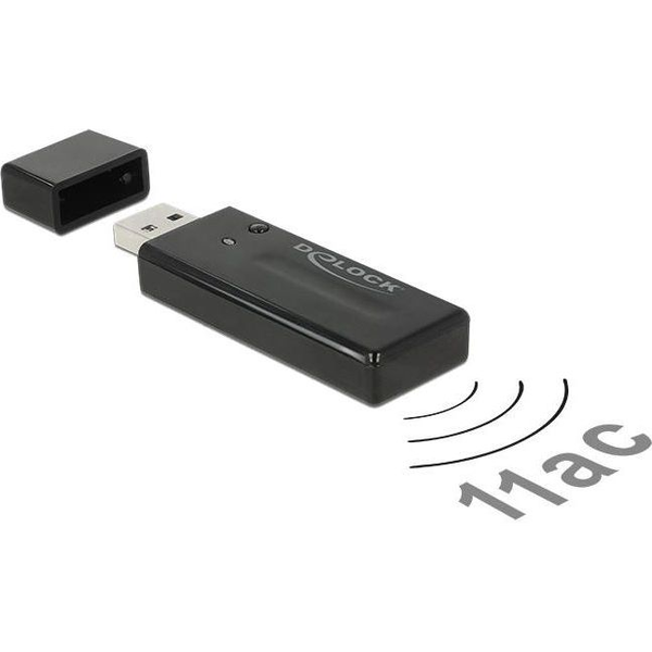 Delock USB 3.0-s, Kétsávos WLAN Ac/a/b/g/n Adapter, 867 Mbps