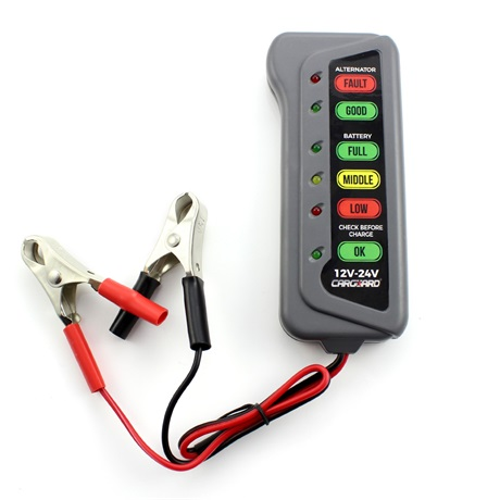 Carguard 55776 Akkumulátor, generátor teszter 12-24 V (55776)