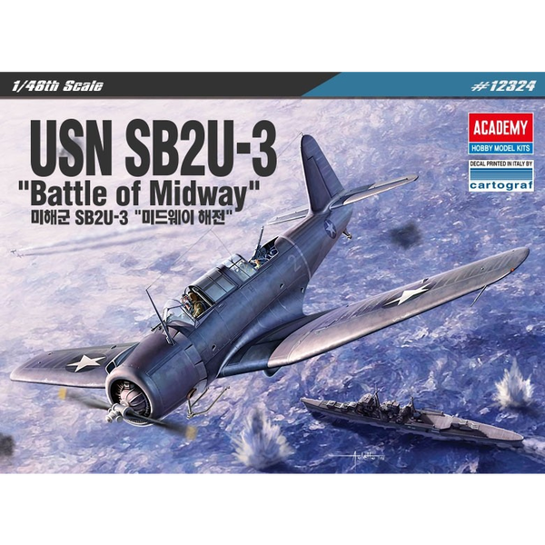 Model Academy USN SB2U-3 Vindicator 12324 1:48