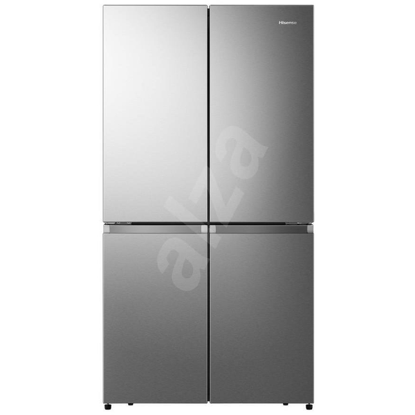Hisense RQ758N4SAIE хладилник с фризер с две врати Свободно стоящ 609 Д E Неръждаема стомана