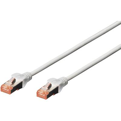 Patchcord S/FTP (S-STP) 6 Digitus RJ45 / RJ45 7 m šedý