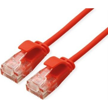 Cablu fibra optica, Roline, LSOH, 5m, Rosu