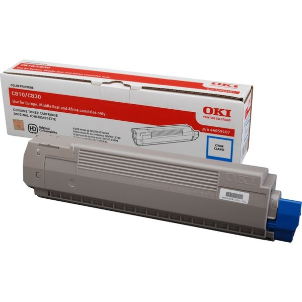 Toner OKI 44059107 modrý (cyan)