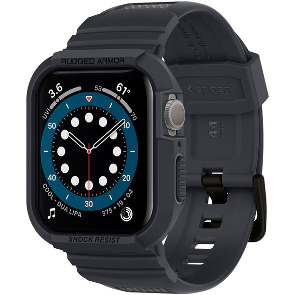 Spigen Rugged Armor Pro Gray Apple Watch 8/7 (45mm)/SE 2022/6/SE/5/4 (44mm)