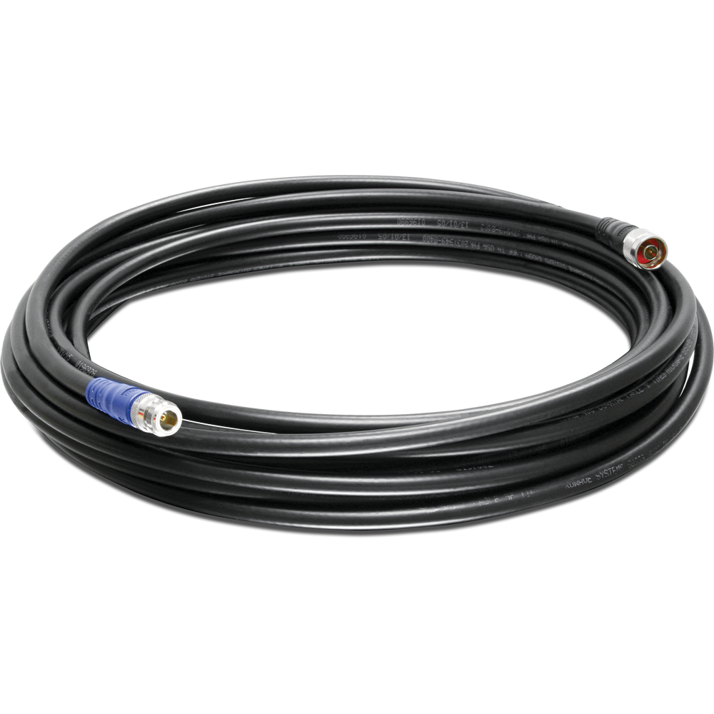 TRENDnet LMR400 Type-N Antenna kábel 12m - Fekete (TEW-L412)