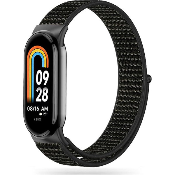 Tech-Protect Pasek Nylon do Xiaomi Smart Band 8 / 8 NFC Black