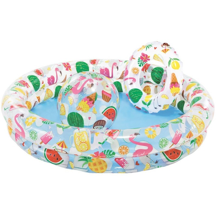 Intex Gyümölcsös felfújható gyerek medence (59460NP)
