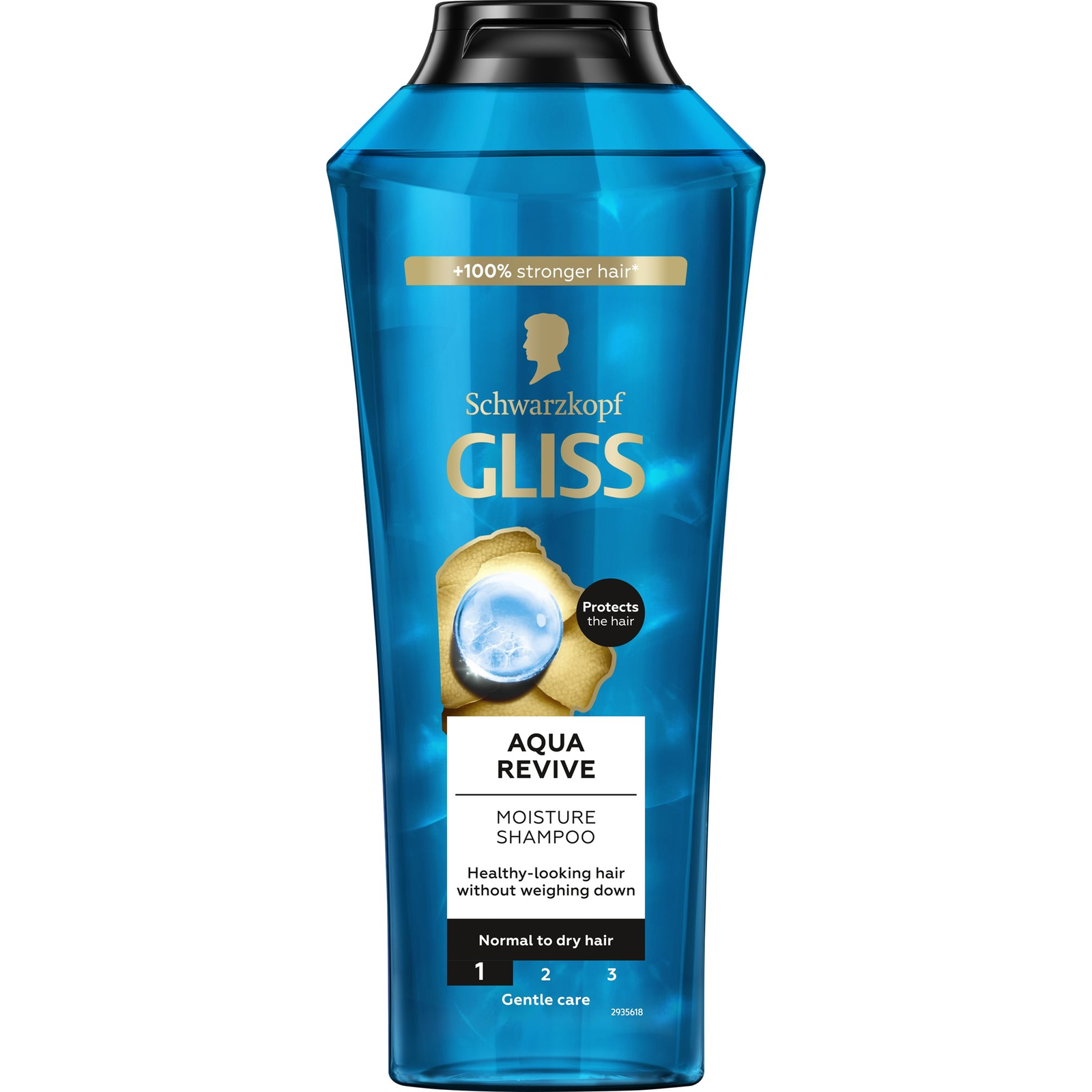 SCHWARZKOPF GLISS Aqua Revive Hidratáló sampon 400 ml (9000101659214)