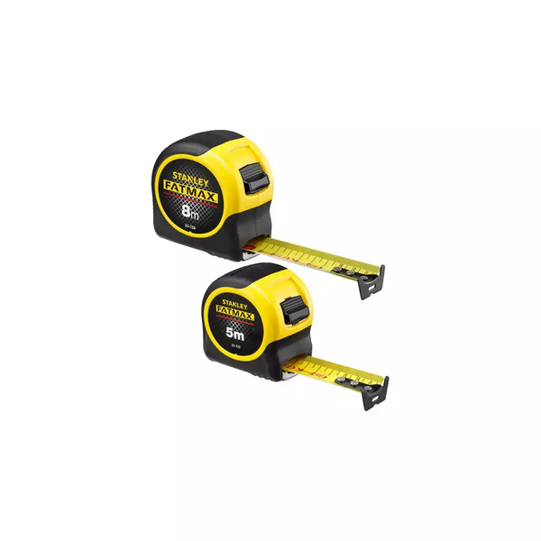 STANLEY FATMAX Blade Armor mérőszalag szett, 5m és 8m x 32mm (2 darabos)