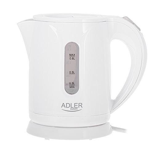 Adler AD1371w vízforraló 0,8L fehér (AD1371w)