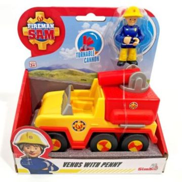 Simba Sam, a tűzoltó: Első Vénusz tűzoltóautóm, Penny figurával - 16 cm (109252506038) (109252506038)