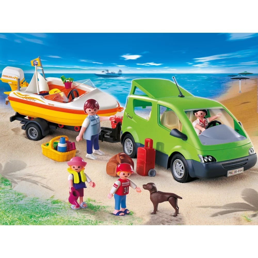 Playmobil Family Fun Hajókiránduláson a család (4144)