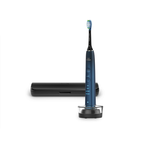 Philips Sonicare HX9911/88 elektrisk tandbørste Voksen Sonisk tandbørste Sort, Blå