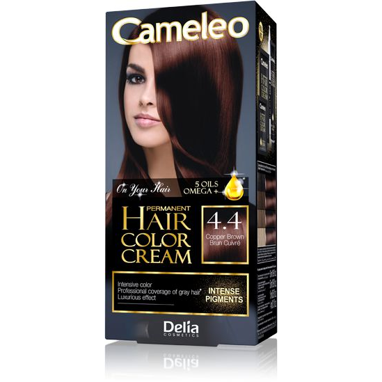  Delia Cameleo HCC Farba permanentna Omega+ nr 4.4 Copper Brown 1op.