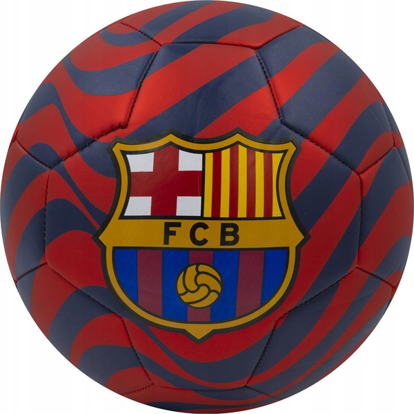 FC Barcelona: Swirl Focilabda, Piros - 5-ös Méret