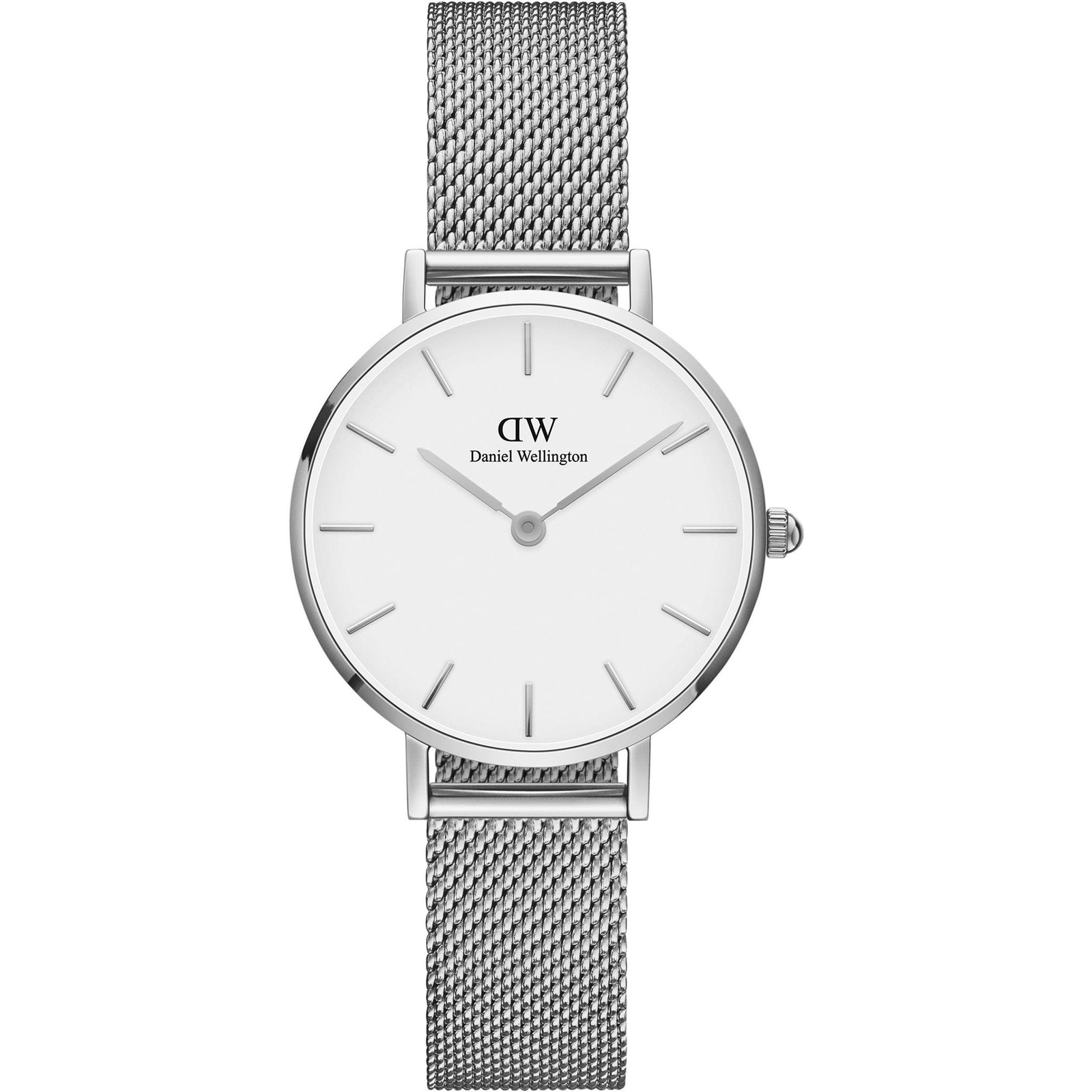 DANIEL WELLINGTON Petite Sterling 28 mm Silver (7350068246661)