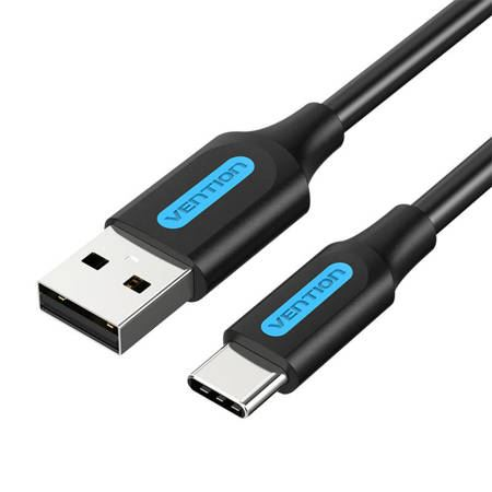 Vention COKBF USB kábel 1 M USB 2.0 USB A USB C Fekete (COKBF)