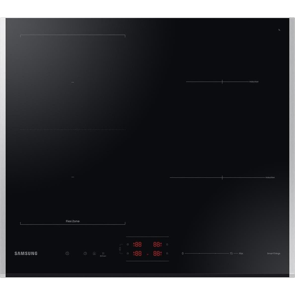 Samsung NZ64B5046JK Zwart Ingebouwd 60 cm Inductiekookplaat zones 4 zone(s)