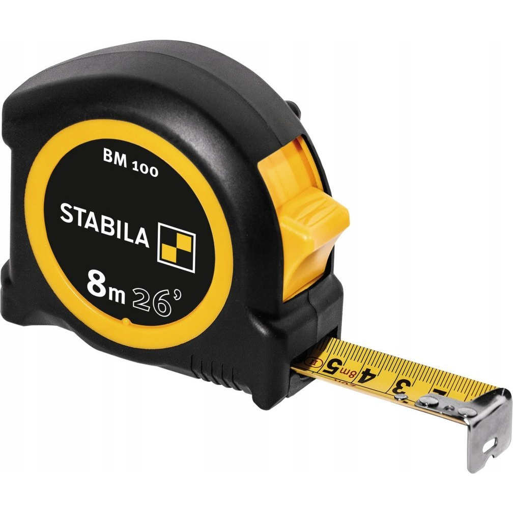 Stabila BM 100cm+inch 19580 Mérőszalag 8 m ABS (SA19580)