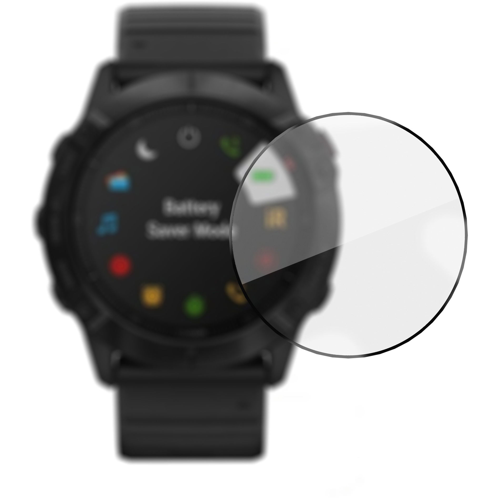 AlzaGuard Flexglass Garmin Fenix 6X üvegfólia (AGD-TGW69)